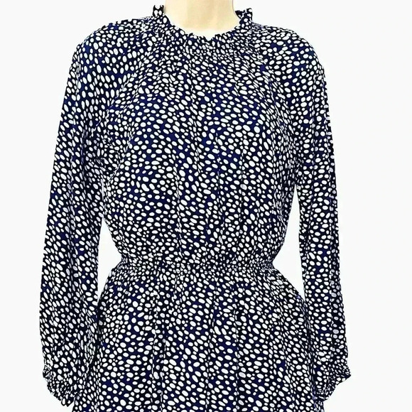 Boden Polka Dot Smocked Dress New Big Girl Youth Nautical Coastal Prep - Picture 3 of 10